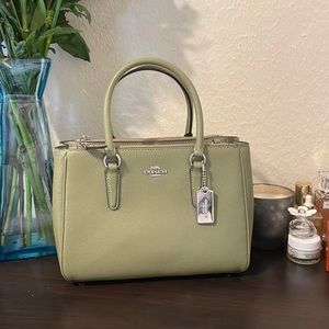 Green Coach Handbag